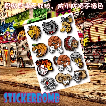 Gambar Digital stiker grafiti stiker stiker komputer