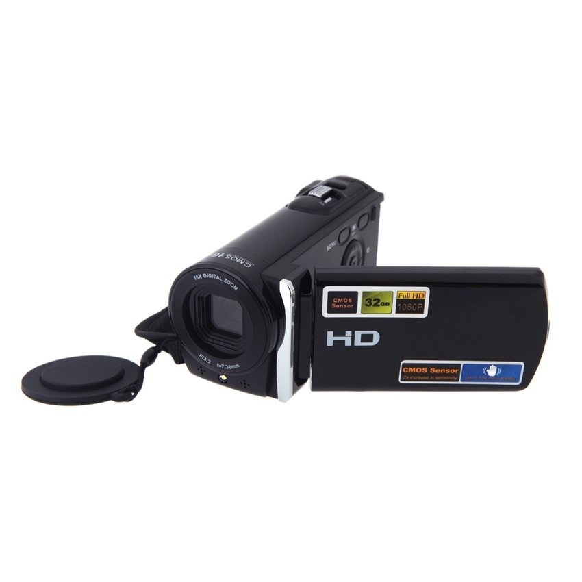 Digital Video DV Camera 3.0 LCD 1080P Full HD 16x Zoom Camcorder270 Rotation HDV-601S - intl  