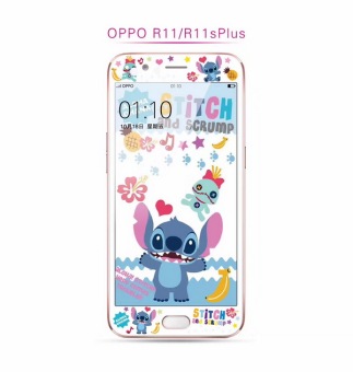 Gambar Disney oppor11 r11plus baja warna pelindung layar kartun pelindung layar ponsel