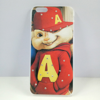 Gambar Ditambah 6 Plus Iphone6s Berlian Rajut Berlian Handphone Bingkai Handphone Shell