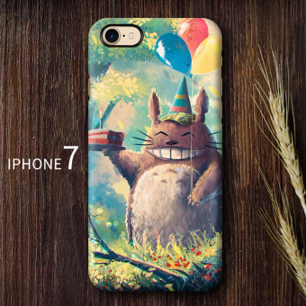 Gambar Ditambah 7iphone7 Lucu Kartun Cangkang Keras My Neighbor Totoro