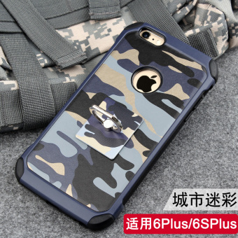 Gambar Ditambah iphone6 6splus kamuflase shell telepon