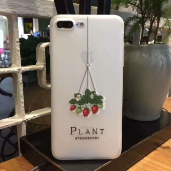 Gambar Ditambah iphone6 i7 segar lega buram soft shell shell ponsel