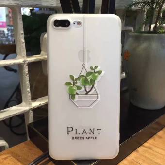 Gambar Ditambah iphone6 i7 segar lega buram soft shell shell ponsel