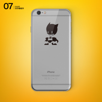 Gambar Ditambah iphone6s lokal stiker stiker ponsel