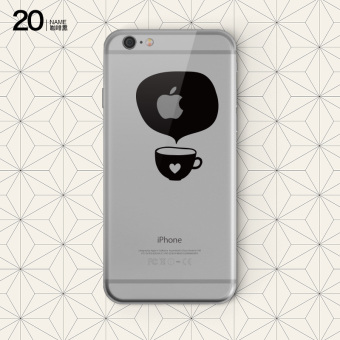 Gambar Ditambah iphone6s lokal stiker stiker ponsel