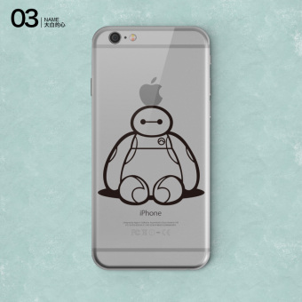 Gambar Ditambah iphone6s lokal stiker stiker ponsel