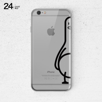 Gambar Ditambah iphone6s lokal stiker stiker ponsel