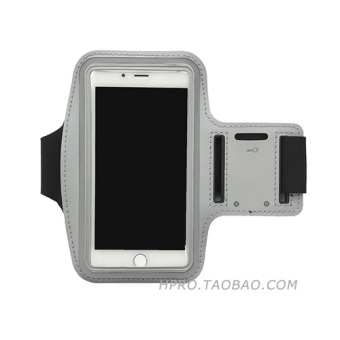 Gambar Ditambah IPhone7 Kebugaran Lengan Band Layar Sentuh Berjalan Handphone Tas