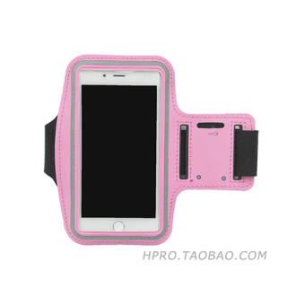 Gambar Ditambah IPhone7 Kebugaran Lengan Band Layar Sentuh Berjalan Handphone Tas