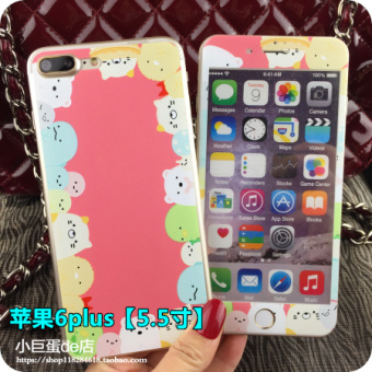 Gambar Ditambah iphone7 3d lega pelindung layar permukaan baja