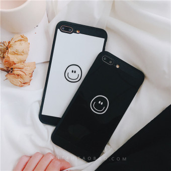 Harga Ditambah iphone7 6splus cermin hitam dan putih senyum semua
termasuk lengan pelindung shell telepon Online Terjangkau