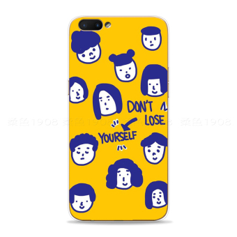 Gambar Ditambah Oppor11 A59 Karakter Soft Trendi Ukiran 3 Dimensi Casing HP
