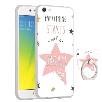 Gambar Ditambah oppor9splus oppor9s lega silikon set ponsel shell