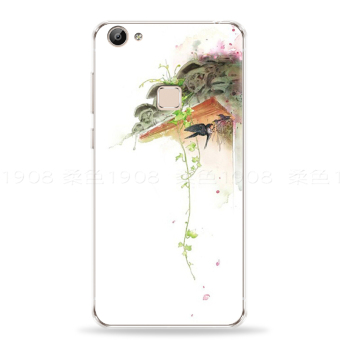 Gambar Ditambah vivox6 xplay5 sastra telepon shell lega lukisan cat air