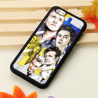 Gambar Doctor Who Collage Style Printed 01 For iPhone 6 6S intl
