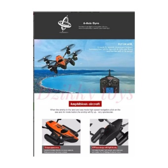 Gambar Drone Amphibi WLTOYS Q353 AIR DARAT DAN UDARA