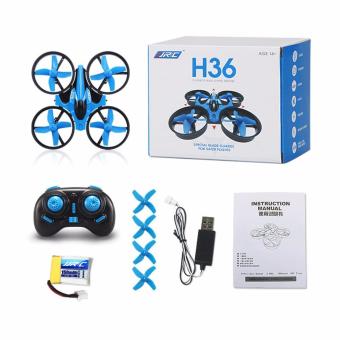 Drone Mini JJRC H36 with Led 6-Axis Gyro Headless Mode RTF 2.4GHz