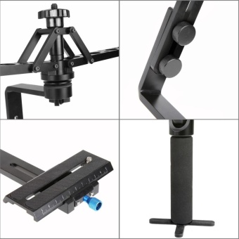 Dual Gimbal Handgrips Steadicam Handheld Mechanical Stabilizer ForCamera - intl