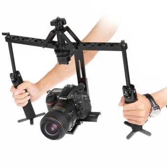 Dual Gimbal Handgrips Steadicam Handheld Mechanical Stabilizer ForCamera - intl
