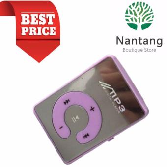 Harga Termurah Dukungan Kartu Micro Mini SD/TF MP3 Pemain Musik (Ungu) Flash