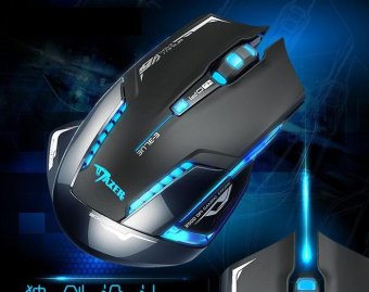 E-3lue 6D Mazer II 2500 DPI Blue LED 2.4GHz Wireless Gaming MouseBlack - Intl Maret 2019 - 5 E-3lue 6D Mazer II 2500 DPI Blue LED 2.4GHz Wireless Gaming MouseBlack - intl - 5