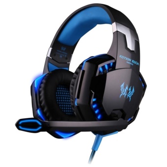 Gambar EACH G2000 Pro Game Gaming Headset Blue   intl