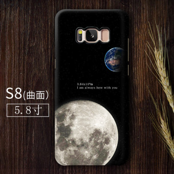 Gambar Earth s8 s8plus layar melengkung matte cangkang keras menjatuhkan resistensi shell beberapa ponsel