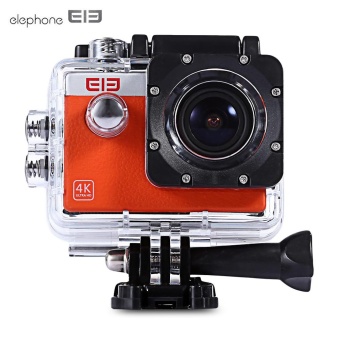 Gambar Elephone EleCam Explorer S 4K 170 Degree Sport Action Camera WiFiCam with Waterproof Case   intl