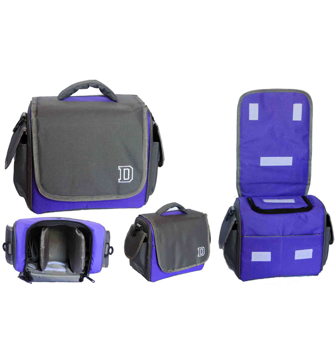 ... Eos Tas Kamera Canon 2 Lensa Ungu Abu Abu Free Rain Cover