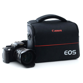 Gambar EOS Tas Selempang Kamera DSLR for Canon Nikon   Black