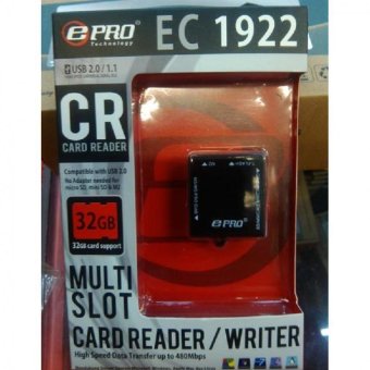 Gambar Epro Card Reader EC 1922   Hitam