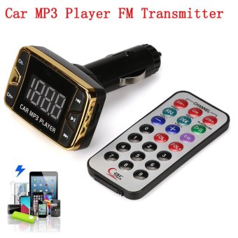 Gambar Erpstore MP3 Player Wireless FM Transmitter Modulator Car Kit USBSD TF MMC LCD Remote   intl