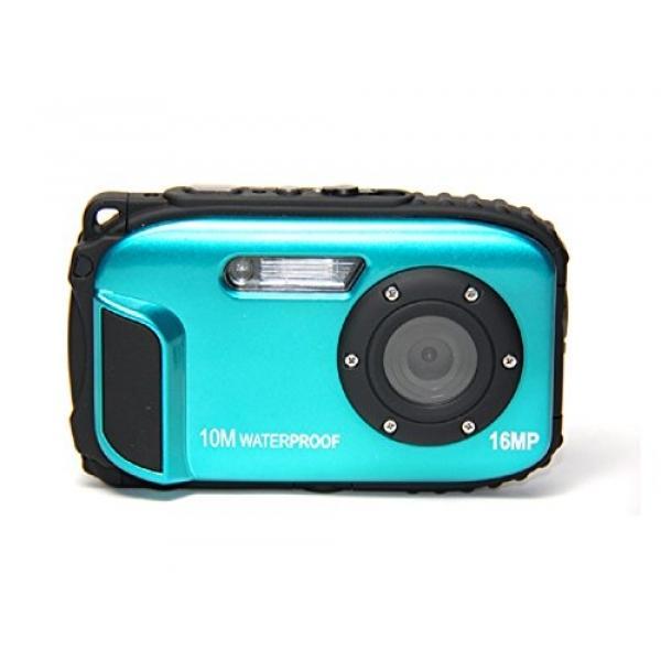 ETTG BP88 Camera Waterproof Digital Video Camera 2.7 TFT Screen 5mp Underwater ega 8x Zoom Digital Camera - Blue  