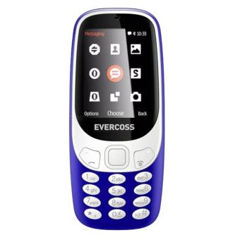 Evercoss N2 Candybar - Dual Sim - Biru