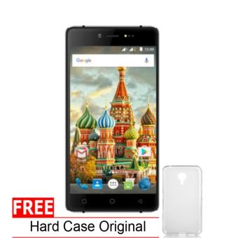 Evercoss Winner Y Smart U50 8GB Black Gratis Hard Case