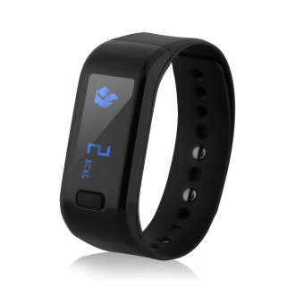 Gambar Excelvan OLED Smart Bracelet IP67 Waterproof Bluetooth 4.0Pedometer Tracking Calorie Health Wristband Sleep Monitor CallReminder Remote Capture Smart Wristband for Android IOS   intl
