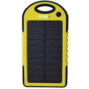 Gambar Fancy Solar Powerbank Tenaga Surya Real Capacity 12.000mah   Yellow