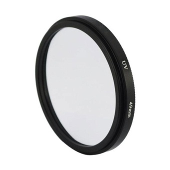 Gambar fehiba Black Universal Aluminum Alloy 49mm UV Protection Filter for Digital SLR Camera   intl