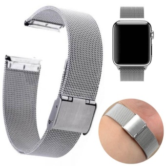 Gambar Fine Stainless Steel Strap Mesh Replacement Band For Apple Watch38mm   intl