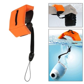 Gambar Floating Wrist Strap For Gopro Sport Camera Underwater DivingOrange Foam   intl