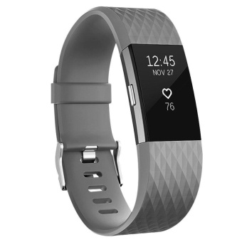 Gambar For Fitbit Charge 2 Bands, Adjustable Replacement Silicone SportStrap Bands for Fitbit Charge 2 Smartwatch Fitness Wristband   intl