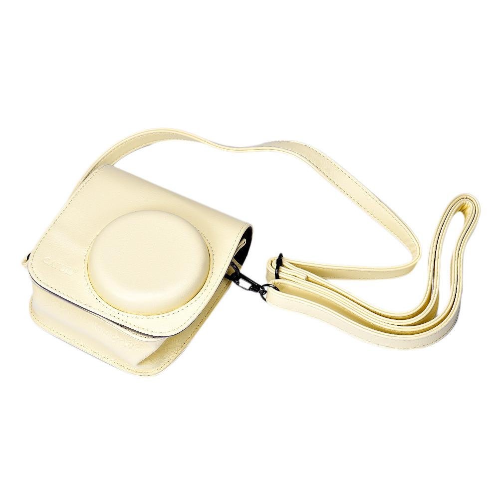 ... For Fuji Fujifilm Instax Mini8 PU Leather Camera Shoulder Strap BagCase Pouch Yellow - intl ...