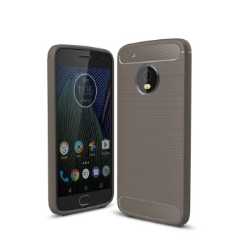 Gambar For Motorola Moto G5 Plus Anti Wrestling Carbon Fiber Shell HighQuality   intl