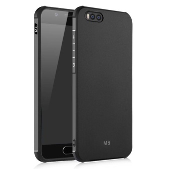 Gambar For Xiaomi MI 6 Phone Cover 3D Relief Anti knock Armor Soft Silicon Fundas for Xiaomi MI6 Cases Back Case (Black 1)   intl