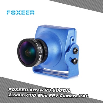 Gambar FOXEER Arrow V3 HS1195 600TVL 2.5mm IR Block CCD Mini FPV Camera PAL Built in OSD for QAV250 180 Racing Drone Aerial Photography   intl