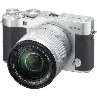 Gambar Fujifilm X A3 Kit XC16 50mm f3.5 5.6 OIS II (Silver)