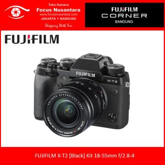 FUJIFILM X-T2 [Black] Kit 18-55mm f/2.8-4 Black + Instax Share SP2  