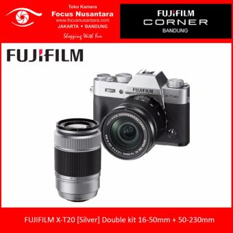 FUJIFILM X-T20 [Silver] Double kit 16-50mm + 50-230mm Bundling Instax Share SP2  