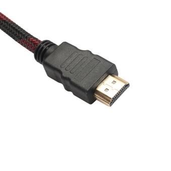 Gambar Full HD 1080P HDMI Male To 15 Pin VGA Connector Adapter ConverterCable For HDTV   intl